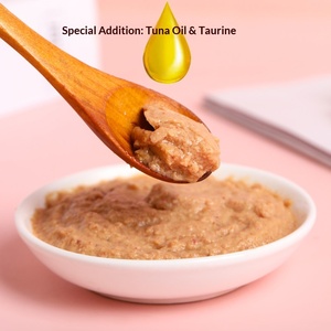 Friandises à l'huile de poisson Zhenban pour chats 12g – Tonique nutritionnel pour la prise de poids et l'hydratation – Aliment humide pour chatons et chats adultes – Topping au lait PtStyle - Product Image 3