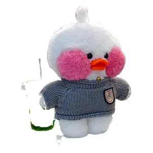 Fábrica de Yangzhou al por mayor lindo pato Kawaii animales de peluche juguetes suaves encantadores para niños niñas, los mejores regalos para Navidad