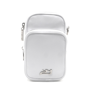 Pochette pour téléphone Easy Size, sac bandoulière avec polyuréthane brillant pour un look métallique élégant, parfait pour les sorties nocturnes - Product Image 5