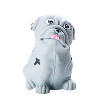 Vente en gros QF Marque QF-0131 Enfants En Plastique Classique Mécanique Animal Mystère Remplissable Surprise Oeufs Vent Capsule Jouet Distributeur Automatique