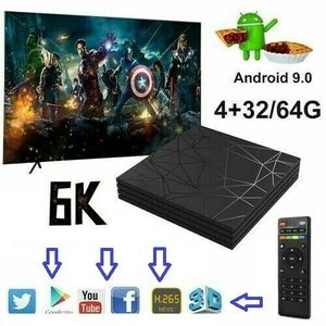<b>Tv</b> <b>Box</b> <b>Android</b> Q6 Plus 4k Hdmi Smart Media Player With Usb And Ethernet Ports For Home Entertainment - Product Image 2