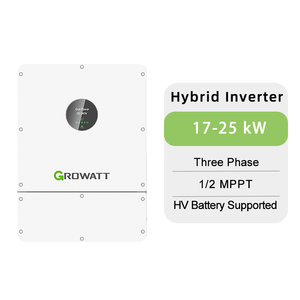 Convertisseur solaire hybride triphasé Growatt WIT 17-25K-XHU Inverter Ibrido Growatt 17kw 20kw 25kw - Product Image 1