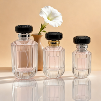 Atomiseur de parfum en verre de haute qualité 30 50 100 ml avec bouchon à sertir, vaporisateur à fine brume, flacon de parfum avec boîte