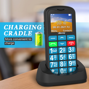 Teléfono Móvil <span class=keywords><strong>para</strong></span> <span class=keywords><strong>Personas</strong></span> <span class=keywords><strong>Mayores</strong></span> ULEWAY G180, Estilo Barra, GSM, con Doble SIM, Batería de 1000 mAh - Product Image 3