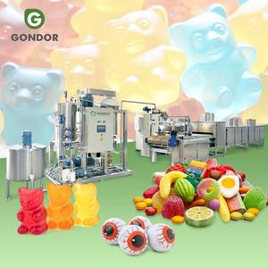 Sakızlı ayı nişasta vitamini Freezy satış bitki jöle şeker tatlı makine üretim De Bonbon hattı çin'de - Product Image 1