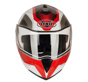 خوذة قلاب من البلاستيك ABS جديدة للدراجات النارية بحاجب مزدوج - Product Image 1