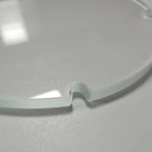Custom Optical AR Cover Ultra Thin 92% Transmittance Round Tempered Gorilla Corning Glass Sheet