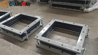 Joints de dilatation haute pression carrés et rectangulaires en acier et EPDM, anti-vibrations et anti-bruit pour conduits de ventilateurs