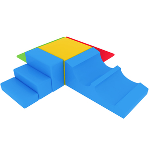 Equipo de Juegos Interior para Bebés y Niños Pequeños, Combinación de Escalada y Juego Suave para Interiores, Ideal para el Hogar - Product Image 2