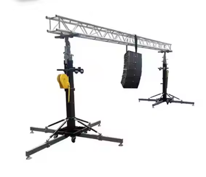 Soporte de Elevación Plegable Portátil de Hierro para Exteriores con Manivela, 6M, para Altavoces Line Array, Capacidad de Carga 1000kg - Product Image 3