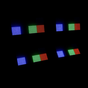 Shehds éclairage 8 sections stroboscopique <span class=keywords><strong>DMX</strong></span> 200W RGB LED lumière de lavage stroboscopique pour scène - Product Image 2