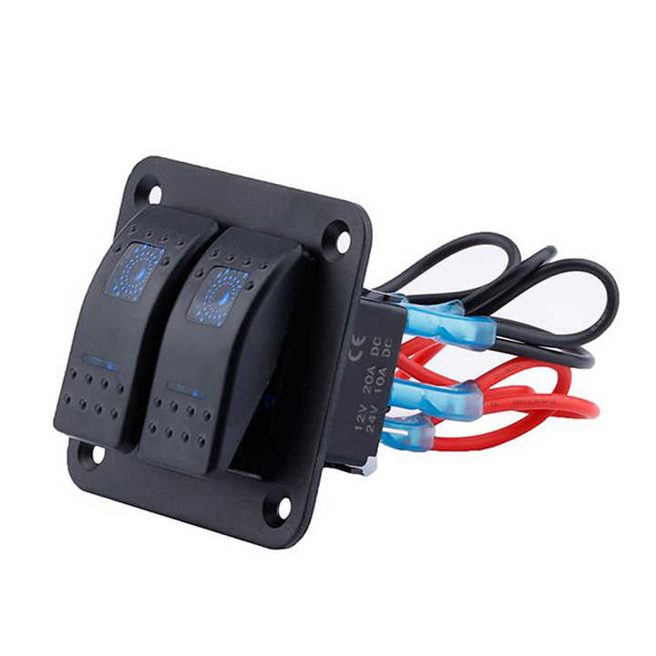 Interruttore Pulsante 16mm 1NO 1NC - Rosso, Blu, Giallo, Verde, Arancione, Con LED 24V - Foto 8