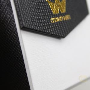 Boîte en carton rigide Crown Win, boîte à montre magnétique, bijoux, feuille d'or, gaufrage UV, laminage mat, présentoir de qualité supérieure - Product Image 3