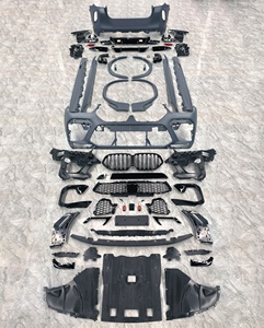 กันชนรถสำหรับรถ BMW X6 G06 2019-2022อัพเกรดเป็น F96 <span class=keywords><strong>X6M</strong></span> รวมกระโปรงด้านข้างคิ้วกันชนหน้าด้านหลัง - Product Image 6
