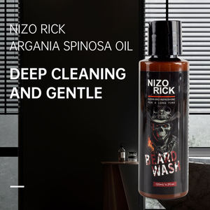Detergente e Shampoo per Barba da Uomo all'Ingrosso, per Barbiere, Pulizia Profonda, Schiuma Detergente Viso e Baffi, Anti-prurito, 120ml - Product Image 3