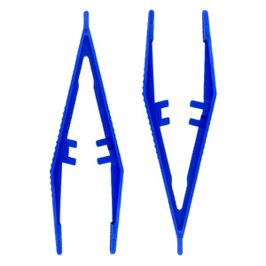Pinzas Médicas de Punta Fina Desechables Esterilizadas de Plástico para Uso Médico y de Laboratorio - Product Image 1