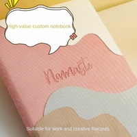 Carnet d'art rétro créatif de haute valeur, prend en charge les logos personnalisés, carnet créatif A5