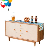 Nappe en lin imprimée « Hello Autumn » pour l'Oktoberfest, 13 x 72 pouces, technique tissée, pour la décoration de table familiale à usage domestique