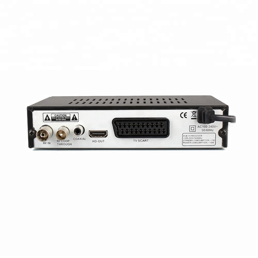HD et PÉRITEL DVB-T2 Décodeur avec PVR pour Enregistrer Vos Favoris Montre