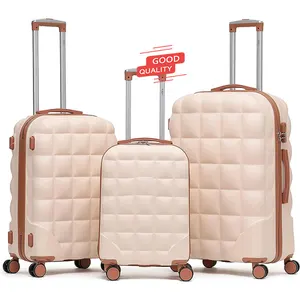 Производитель багажа, комплект из 3 предметов, Жесткий чемодан, одобренный авиакомпанией, ручной клади, чемодан для путешествий