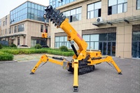 Grue araignée diesel électrique CE EPA Mini grue araignée sur chenilles portable de 3 tonnes avec tables élévatrices de 2t 3 t 5t 8t
