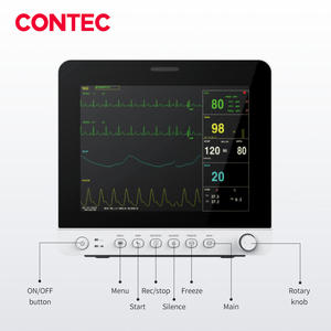 CONTEC CMS8000-1 CE certificato 12 Lead Ecg <span class=keywords><strong>Monitor</strong></span> paziente <span class=keywords><strong>Monitor</strong></span> paziente con <span class=keywords><strong>Monitor</strong></span> Stand <span class=keywords><strong>Icu</strong></span> - Product Image 3