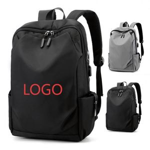 Custom Logo Low MOQ Business Laptop <b>Backpack</b> Student School Bag Outdoor Travel <b>Backpack</b> With USB - Product Image 1