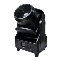 Vente directe fabricant : Projecteur à tête mobile unique 142W haute puissance RGBL Fusion Wash Beam Strobe Tornado pour DJ, discothèque et soirée