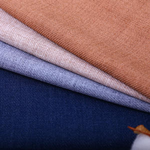 Tissu de costume en tissu TR imitation chanvre bicolore, sans plis, tissage satiné, avec tissu extensible pour vêtements de bureau - Product Image 3