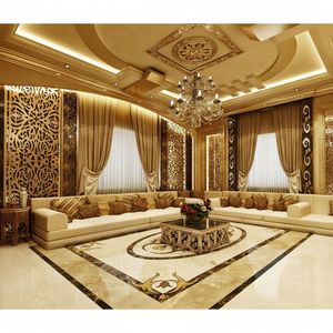 <b>Moroccan</b> Luxury U <b>Sofa</b> Set Jalsa Sedari Salon Wooden Furniture for Living Room Modern Style for Home Use - Product Image 3