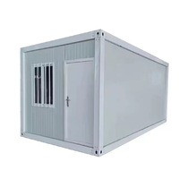 Maison préfabriquée à assemblage rapide, unité de logement moderne à installation rapide, bureau portable, dortoir pour le personnel de construction