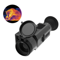 Caméra thermique 640x512 50Hz avec télémètre laser thermique de précision 1m, portée de reconnaissance 1700m, étanche, calculatrice balistique