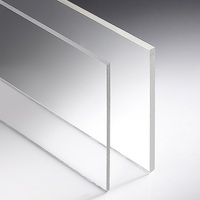 Panneau d'affichage en acrylique transparent pour une haute visibilité dans les présentoirs lumineux, disponible en épaisseurs et tailles personnalisées