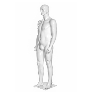 Maniquí de Fibra de Vidrio PLUSSMAN para Escaparate, Talla Extra Grande, Hombre Gordo, Maniquí Masculino de Gran Tamaño - Product Image 5