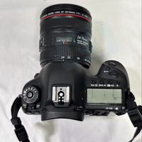 Appareil photo reflex numérique professionnel HFT EOS 5D Mark IV avec objectif EF 24-70mm F/4L IS USM, capteur CMOS plein format, vidéo Full HD/4K