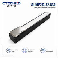 Módulo de Motor Lineal Integrado CTECHNO SLMF2D-32-830, Plataforma de Posicionamiento de Precisión de 2.5m/s, Recorrido de 830mm para Equipos de Manipulación de Muestras