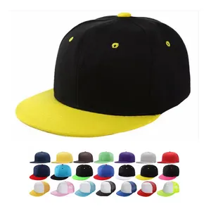 Stile americano personalizzato a tesa piatta a 7 pannelli con stampa Patch Logo Gorras traspirante con struttura per camionisti e sport cappellini da Baseball
