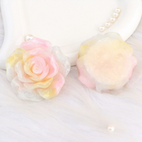 Nouveaux produits 2026 : Breloques en résine lumineuses en forme de rose de 60 mm pour coques de téléphone DIY, jouets en sachet surprise à moins d'un dollar T03