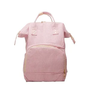 Рюкзак с монограммой, многофункциональная Детская сумка, стильный рюкзак для подгузников для мам и пап, сумка для детских подгузников, большая емкость DOM1091276