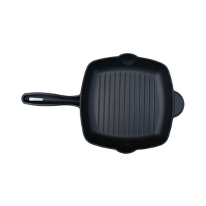 Sauteuses carrées <span class=keywords><strong>émaillée</strong></span>s de 30cm en <span class=keywords><strong>fonte</strong></span> écologique et non toxique pour four à steak et cuisinière - Product Image 3
