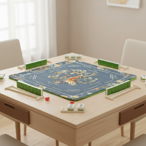 Alfombrilla de Mahjong Antideslizante, Absorbente, Resistente al Desgaste, de Terciopelo de Cristal Grueso y Silencioso, para Cartas de Ajedrez, Venta Caliente de Fábrica - Product Image 2