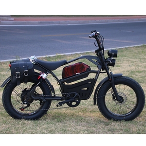 Vélo électrique populaire de 20 pouces, style vintage, haute puissance 1500W 48V, pneus larges, pour adultes, 18Ah, tout-terrain, modèle CRUISER - Product Image 4