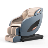 Fauteuil de massage électrique Shiatsu à gravité zéro automatique Zhouqi Home avec fonction chauffante et manipulateur dorsal