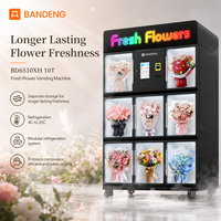 Máquina Expendedora de Flores Frescas BANDENG BD6510XH 10T con Diseño de Almacenamiento Separado para Exhibición y Venta de Flores