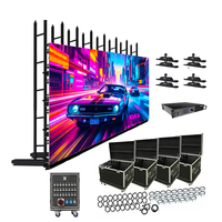 Écran LED électronique 7680Hz pour location, idéal pour les scènes extérieures, les arrière-plans et les murs vidéo publicitaires commerciaux