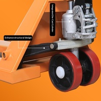 Montacargas Manual de Alta Calidad para Carga/Descarga en Almacenes, Carretilla Elevadora Manual de 2-35 Toneladas, Vehículo de Transporte Hidráulico