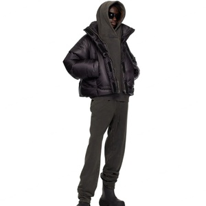 Prix d'usine Sweat à capuche épais pour homme, personnalisable, à capuche ample, épaules tombantes, coupe ample, effet délavé - Product Image 5