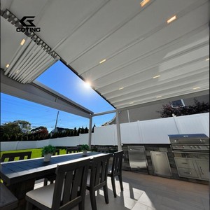 Toldo Retráctil Motorizado Personalizado a Precios de Fábrica, Pérgola Plegable para Balcón, Impermeable, Metálica, con Control Remoto, Resistente al Viento - Product Image 6