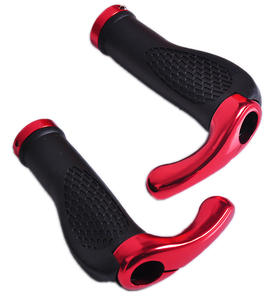 Poignées ergonomiques de vélo vtt, 1 pièce, grips en caoutchouc, vélo de montagne, ruban de serrage, poignée vélo - Product Image 1