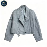 Manteaux d'hiver d'occasion haut de gamme pour femmes en laine, disponibles en tailles mixtes du Guangdong, vente en gros, commande minimum 100 kilogrammes